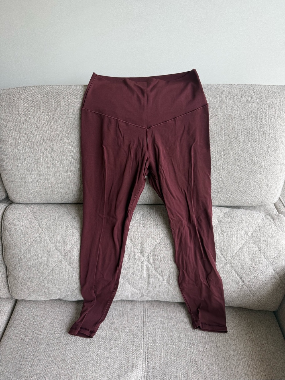 Offline by Aerie Real Me 7/8 Leggings High Rise M Burgundy